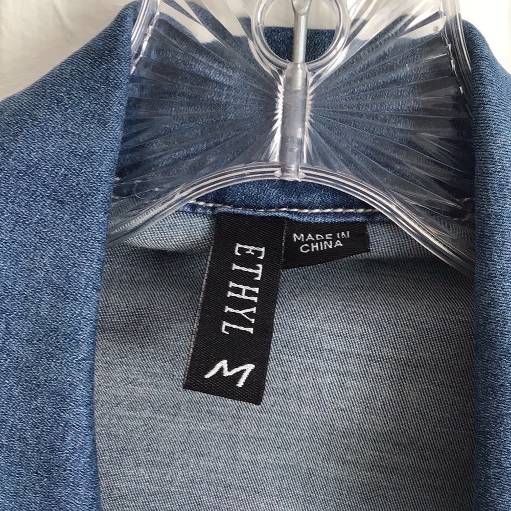 Ethyl.. Denim Duster View 6